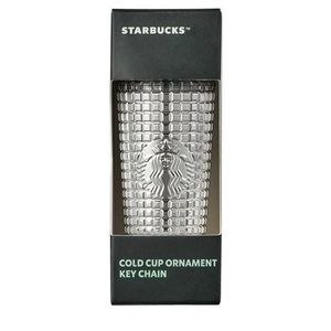 ✨🎄NWT Holiday Starbucks Cold Cup glam mirror grid Christmas ornament